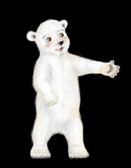 Polli der Eisbär